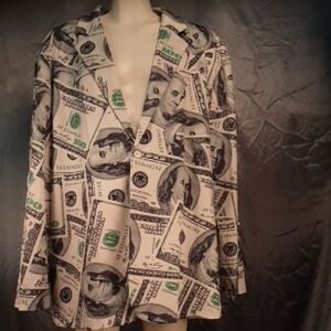 Stylish Money Print Jacket